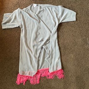 LuLaRoe Kimono Swim Cover